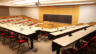 Barco Meeting Room, red white