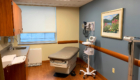 oncology patient room